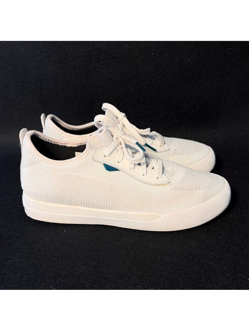 Vessi Weekend Classic Waterproof Sneakers Womens 8 Marble White Knit Comfort